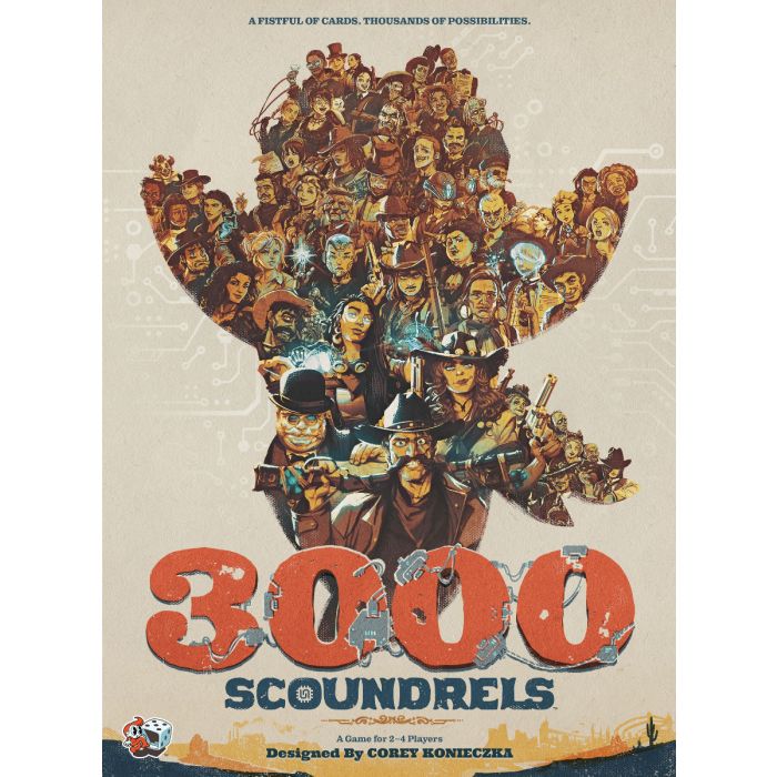 3000 Scoundrels - Board Game