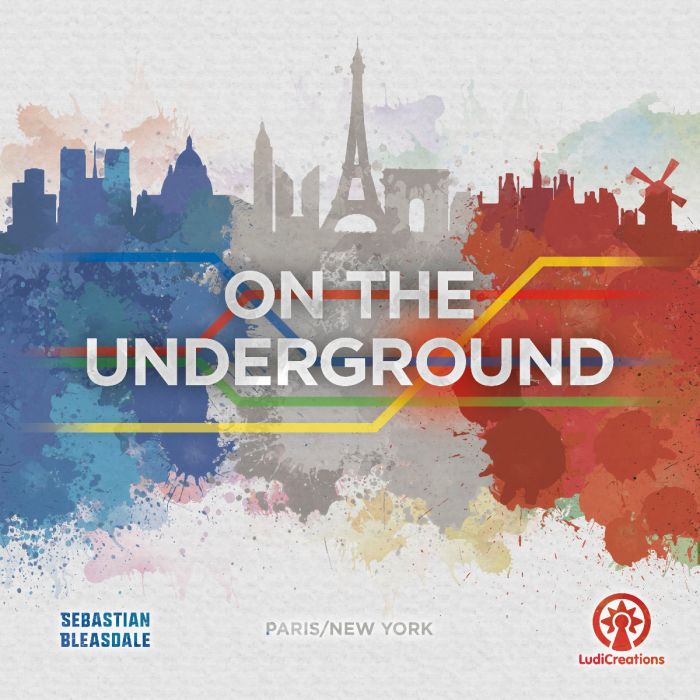 On The Underground: Paris/New York - Board Game