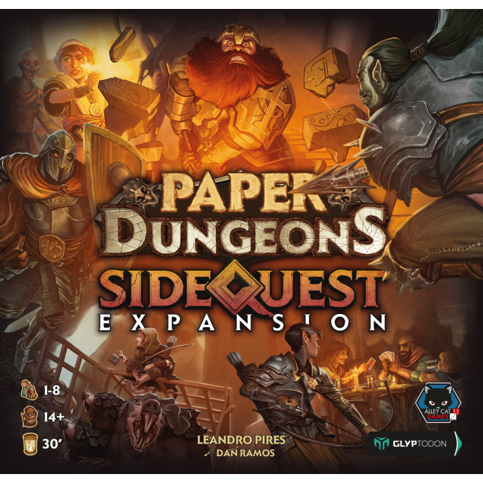 Paper Dungeons Side Quest - Board Game