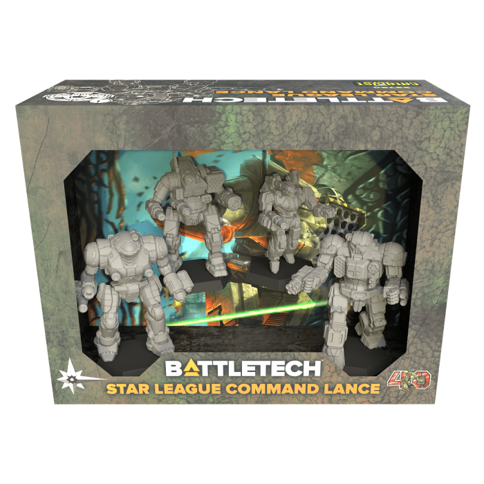 Battletech Star League Command Lance - Board Game