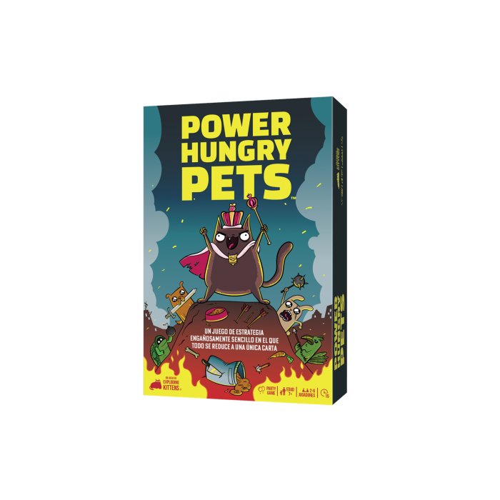 Power Hungry Pets - Board Game