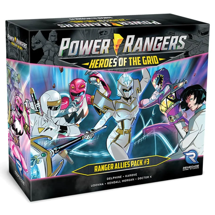 Power Rangers Allies Pack #3 - Board Game