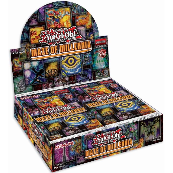 YuGiOh Maze of Milennia Booster Box - at gameshack.ca