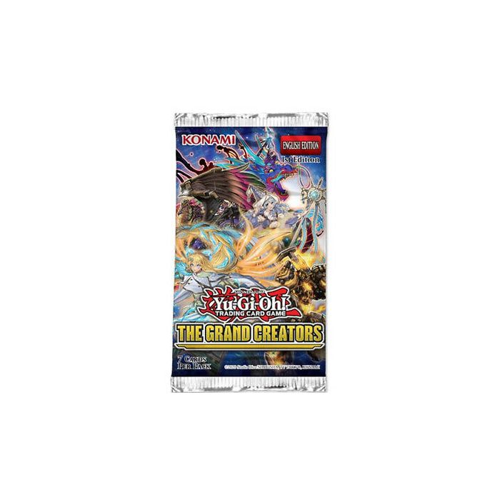 YuGiOh The Grand Creators Booster Pack (Buy 2 Get 1 Free)