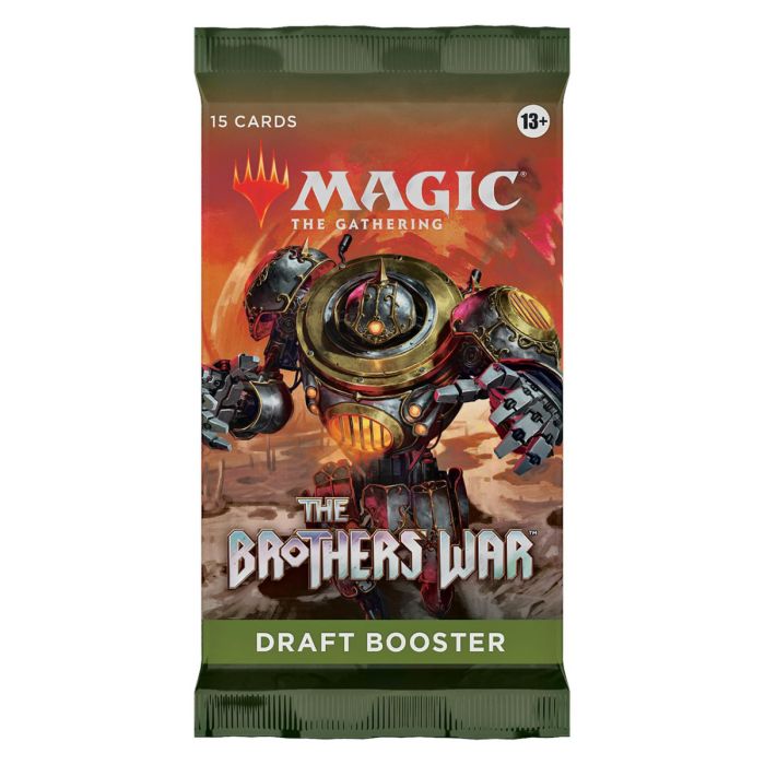 Magic the Gathering The Brothers War Draft Booster Pack (Buy 2 Get 1 Free)