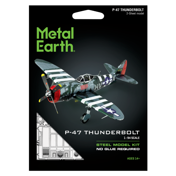 Metal Earth P-47 Thunderbolt