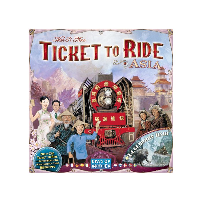 Ticket To Ride Asia - Board Game