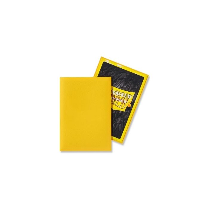 Dragon Shield: Japanese Size 60ct Sleeves - Yellow (Matte) — Everything  Games